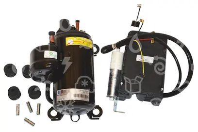 kompresor rotační horizontální Tecumseh HG4492Z (HGA4512Z), HBP - R404, 220